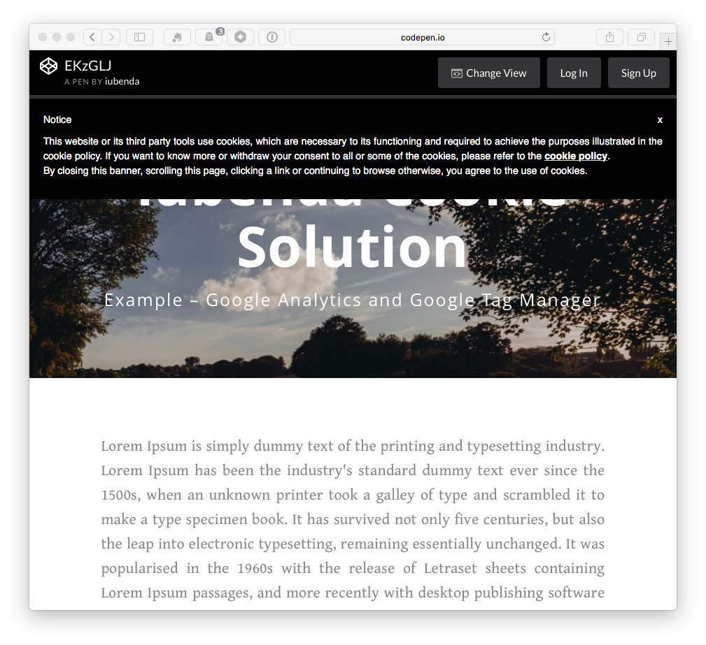 Download iubenda Cookie Solution for GDPR 1.15.2 – Free WordPress Plugin
