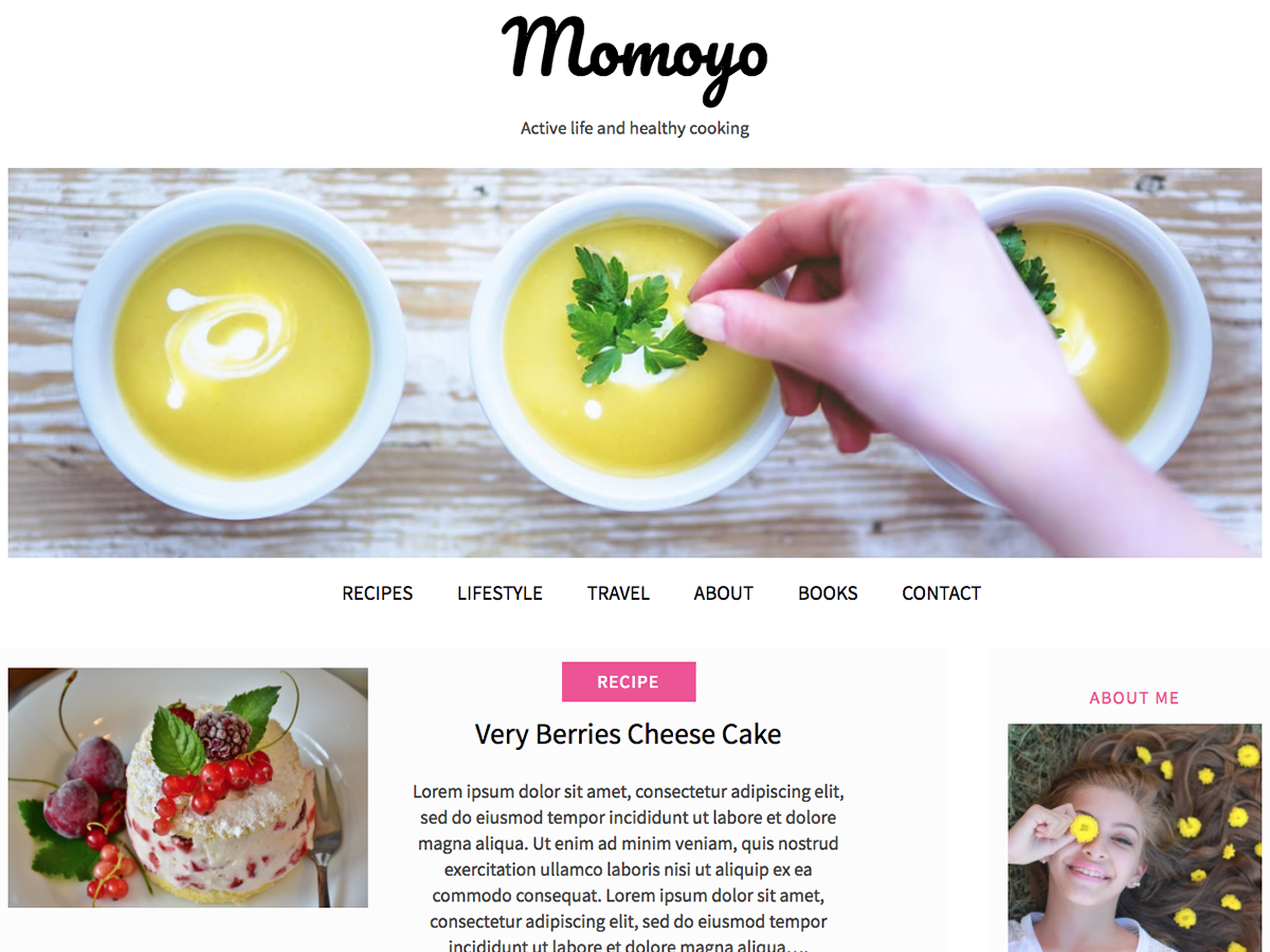 Download momoyo 1.0.8 – Free WordPress Theme