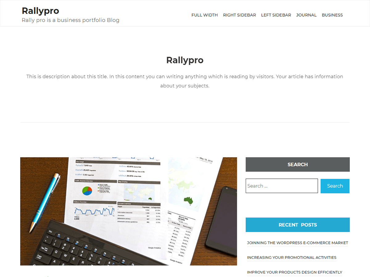 Download rallypro 1.0.8 – Free WordPress Theme